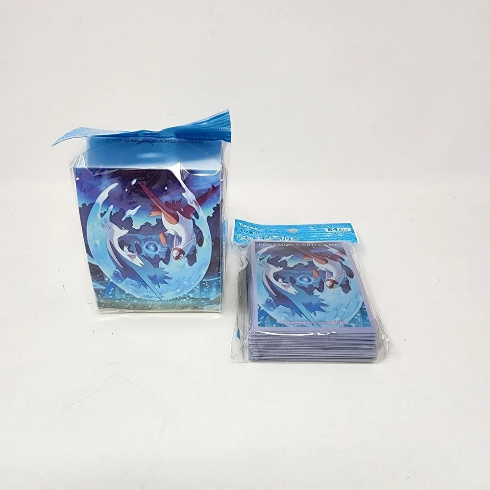 Pokemon Incandescent Arcana Latios and Latias bundle: card sleeves & Deck Box
